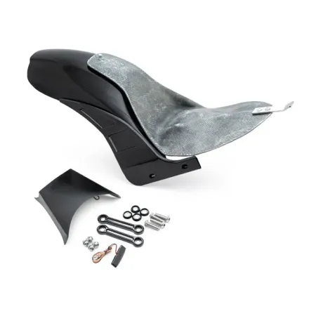Killer Custom Bobbstr Rear Fender With Metal Struts (With Passenger Ride) For Harley Davidson 2018-2023 M8 Softail Models With 150-170 Tyres (Excl. Fat Boy, Breakout & FXDR) (BOBBSTRFNDR18)