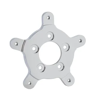 Arlen Ness Universal Brake Rotor Adapter Kit In Chrome Finish For Harley Davidson 2014-2024 Touring Models (33-101)
