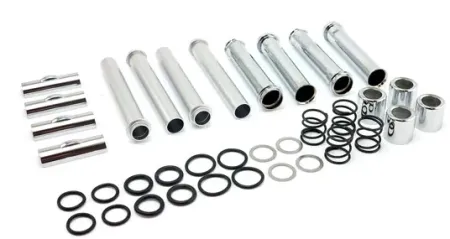 Doss Complete Pushrod Cover Kit In Chrome For 2017-2021 M8 Models (78052)