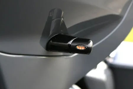 Kodlin Elypse L.E.D. Mini Front Turn Signals In Black For Harley Davidson 2015-2021 FLTR Road Glide Models (K68459)