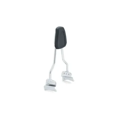 Kuryakyn All In One Sissy Bar Kit In Chrome 18 1/2 Inch Tall For Harley Davidson 2014-2023 Road Glide (Excl. FLTRU, FLTRUSE, FLTRK), Road King & Street Glide Models (6585)