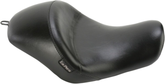 Le Pera Aviator Smooth Foam Solo Seat 12.5 Inch Wide in Black For 2004-2020 XL Sportster (Excluding 2007-2009 XL) With 4.5 Gallon Fuel Tank Models (LCK-316)