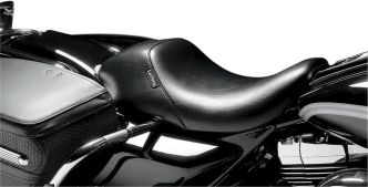 Le Pera Bare Bones Smooth Foam Up Front Solo Seat 11.5 Inch Wide in Black For 2008-2023 Touring Models (LKU-005)