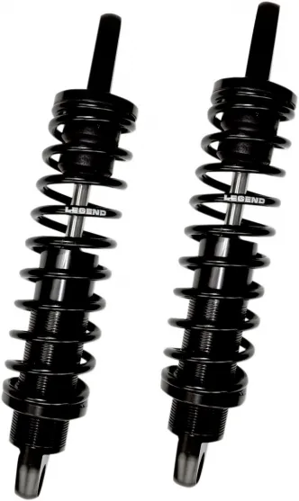 Legend Air Suspension 12 Inch Revo Shocks For Harley Davidson 2004-Up Sportster Motorcycles (1310-1112)