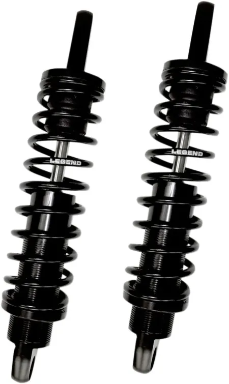 Legend Air Suspension 13 Inch Revo Shocks For Harley Davidson 2004-Up Sportster Motorcycles (1310-1113)