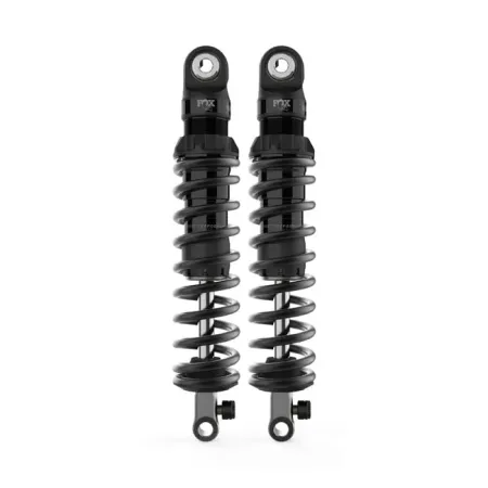 Fox Factory Raised IFP 14 Inch Shocks In Black For Harley Davidson 1982-1994 FXR Models (897-27-021)