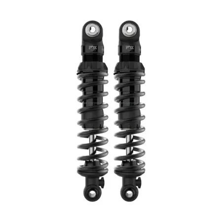 Fox Factory Raised IFP-QSR 13.5 Inch Shocks In Black For Harley Davidson 1991-2017 Dyna Models (897-27-206)