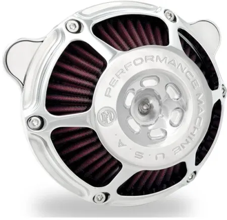 Performance Machine MAX HP Air Cleaner in Chrome Finish For 2018-2023 Softail, 2017-2023 Touring With Both 107 & 114 Inch Engines Models (0206-2141-CH)