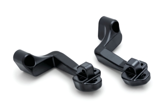 Kuryakyn Passenger Board Mounts In Black For Indian 2015-2023 Roadmaster & Springfield Models, Compatible With Chief, Chieftain & Challenger Models To Convert From Passenger Pegs To Floorboards (5831)