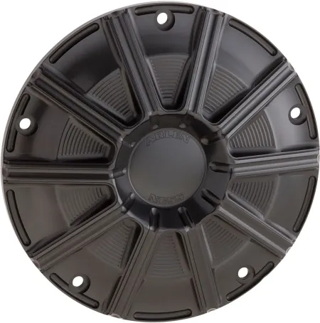 Arlen Ness 10 Gauge Derby Cover In Black For Harley Davidson 2015 FLHTCUL/FLHTK,  2016-2023 Touring/Trike & 2024 FLHR, FLHTK, FLTRT Models (700-000)