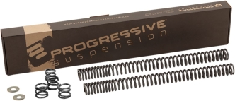 Progressive Suspension Standard Duty 49mm Fork Spring Kit For 2018-2020 Softail FXBB, FXBR/S, FXLR, 2014-2020 Touring (Excluding FLHTKL Low) Models (11-1567)