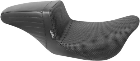 Le Pera KickFlip Daddy Long Legs Seat With Basket Weave For Harley Davidson 2008-2023 Touring Models (LK-597DLBW)