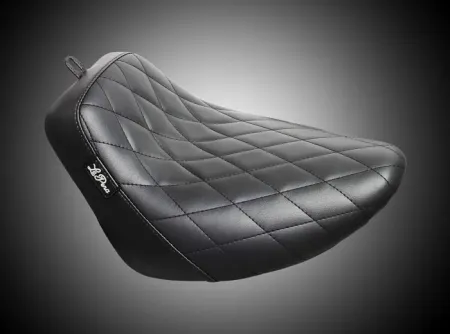 Le Pera Bare Bones Solo Diamond Stitch Seat For Harley Davidson 2018-2023 Softail Street Bob FXBB, FLSL Slim & FXST Standard Models (LY-007DM)