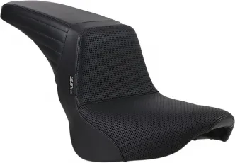 Le Pera KickFlip Basket Weave Seat For Harley Davidson 2018-2023 Softail Fat Bob FXFB Models (LYF-590BW)