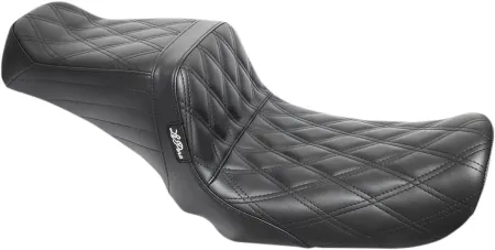 Le Pera Tailwhip Double Diamond Stitched Seat For Harley Davidson 2006-2017 Dyna Models (LK-581DD)