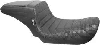 Le Pera KickFlip Track Pleat Stitched Seat For Harley Davidson 2006-2017 Dyna Models (LK-591TRKPT)