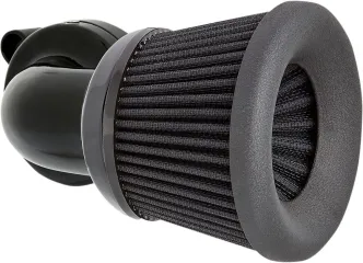 Arlen Ness Velocity 90 Degree Air Cleaner Kit In Black For Harley Davidson 1999-2017 Twin Cam (Exc. E-Throttle & 99-01 FLT) (600-032)