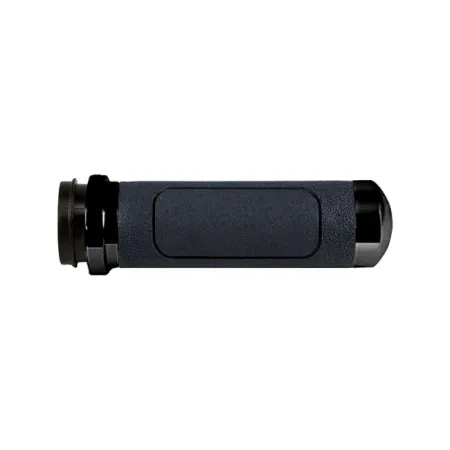 Avon V-Cruiser Grips In Black Anodized For 2008-2023 Harley Davidson Electronic Throttle Models (VT-62-ANO-FLY)