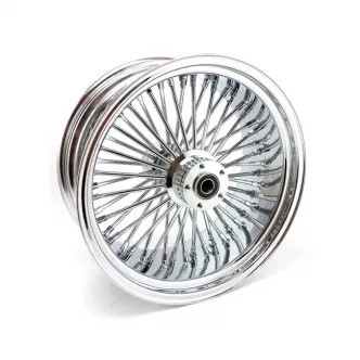 Doss Radial 48 Fat Spoke 8.50 X 18 TUV Rear Wheel In Chrome (ARM475395)
