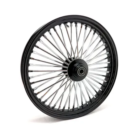 Doss Radial 48 Fat Spoke 3.50 X 23 Single Flange TUV Front Wheel In Black (052-14531)