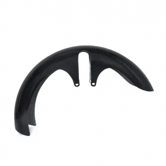 Killer Custom Unpainted Wrapper Front Fender For 18 x 5.5 Fat Wheels With Stock Legs For Harley Davidson 2014-2023 Touring Models (Excl. Trikes) You Must Use With Special Fork Tube Covers (FC-TOUR-BULLDOG) (FF18FAT14-W)