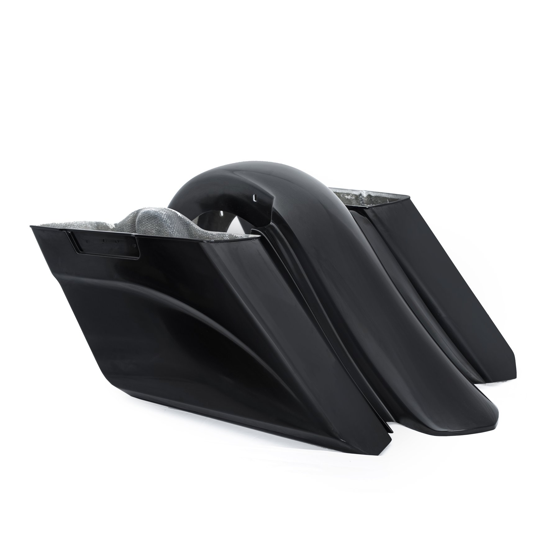 Harley davidson shop stretched saddlebags