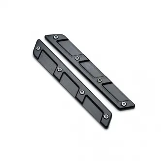 Killer Custom Saddlebag Latch Inserts In Black For Harley Davidson 2014-2021 Touring Models (TOURREF)