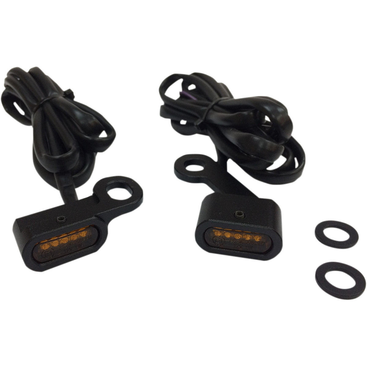 Drag Specialties LED Handlebar Marker Lights Black/Smoke/Amber 2040-2139 Drag Specialties LED Handlebar Marker Lights Black/Smoke/Amber 2040-2139