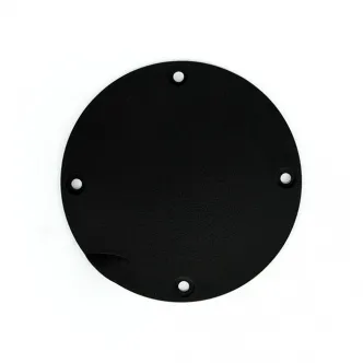 DOSS Domed Stepped 4 Hole Derby Cover in Wrinkle Black Finish For 1994-2003 XL Sportster Models (ARM743515)