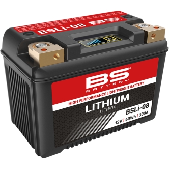 BS Battery Lithium Battery For 2004-2023 Sportster & 2015-2020 XG Street (360108)