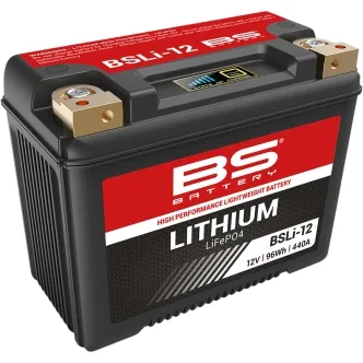BS Battery BSLi-12 Lithium Battery 560 CCA For 1997-2025 Touring & 2009-2025 Trike Models (360112)