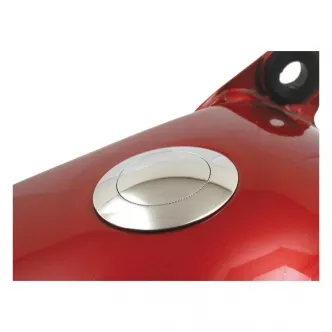 DOSS Pop-Up Non-Vented Gas Cap in Chrome Finish For 1983-1995 Harley Davidson Models (75-024B)