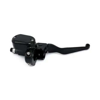 DOSS Handlebar Master Cylinder Assembly 1/2 Inch Bore in Black Finish For 2004-2006 XL Sportster With Single Disc Models (ARM935049)