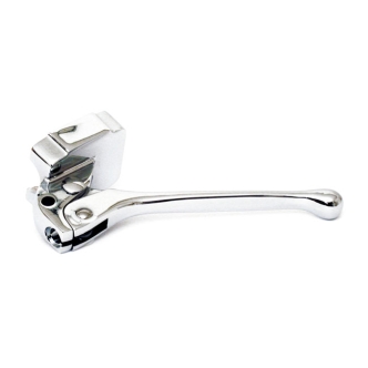 DOSS Clutch Lever Assembly in Polished Finish For 1973-1981 FL, FLH, 1972-1981 FX, XL Models (ARM630609)