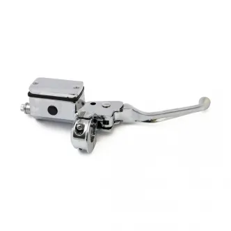 DOSS Handlebar 5/8 Inch Master Cylinder in Chrome Finish For 1982-1995 Harley Davidson With Single Disc Models (ARM541509)