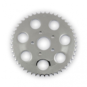 DOSS 48 Teeth Rear Sprocket in Chrome Finish For 1982-1985 XL Sportster Models (ARM542715)