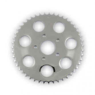 DOSS 530 Chain Conversion 48 Teeth Rear Sprockets in Chrome Finish For 1986-1992 XL Sportster & 1992-1999 XL When Converted To Rear Chain Models (ARM019309)