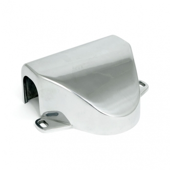DOSS Handlebar Clamp Cover in Polished Finish For 1960-1984 FL, FLH & Custom Applications Models (ARM027509)