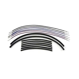 DOSS 12 Inch Turn Signal Wiring Extension Kit For 1996-2010 Softail, 1996-2011 Dyna, 1996-2013 Touring, 1996-2013 XL Models (40122)