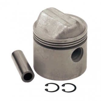 DOSS Replaceable Cast Piston 9:1 CR +.030 Inch Length For 1972-1985 XL1000 Sportster Models (ARM573405)