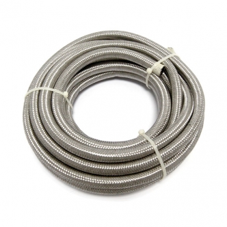 DOSS Braided Steel 3/8 Inch Hose Clear (Sold As 25 Foot Roll) (ARM074415)