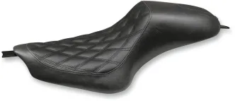 Roland Sands Design Mini Cafe Boss 2-Up Seat in Black For 2004-2020 XL Sportster Models (76994)