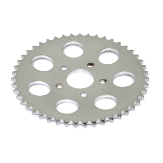 DOSS 49 Teeth Rear Sprocket in Zinc Finish For 1973-1985 4-Speed B.T., 1979-1981 XL Sportster Models (ARM552009)