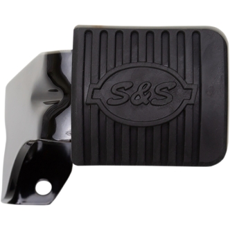 S&S Cycle Passenger Peg Relocation Kit in Black Finish For 2018-2023 Softail Models (550-0801)