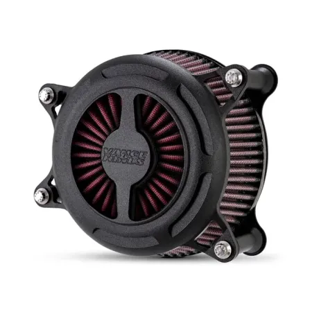 Vance & Hines VO2 Blade Air Cleaner Kit in Wrinkle Black Finish For 1999-2017 HD Big Twin Models (42051)