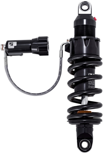 Progressive Suspension 465 Series 12.6 Inch Standard Duty Single Shock With RAP in Black Anodized Finish For 2018-2021 Softail Models (465-5045B)