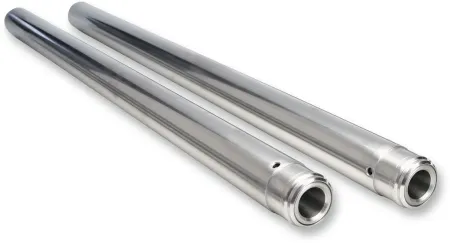 Custom Cycle +2 Inch Over Stock 22 1/4 Inches OAL 41mm Fork Tubes in Hard Chrome Finish For 2000-2017 Softail (Excluding FXSB), 2000-2005 FXDWG, 1997-2005 All FLT, 2006-2008 FLT Non-Fairing Models (T2001HC)