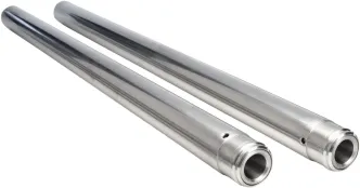 Custom Cycle +6 Inch Over Stock 26 1/4 Inches OAL 41mm Fork Tubes in Hard Chrome Finish For 2000-2017 Softail (Excluding FXSB), 2000-2005 FXDWG, 1997-2005 All FLT, 2006-2008 FLT Non-Fairing Models (T2003HC)
