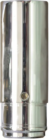 Custom Cycle 2 Inch Under Stock 22 1/4 inches OAL 41mm Fork Tubes in Chrome Finish For 1984-1999 FXWG, FXST/C, 1993-1999 FXDWG, 1986-1999 FLST/F, 1984-1996 FLT, FLHT Models (T4069)