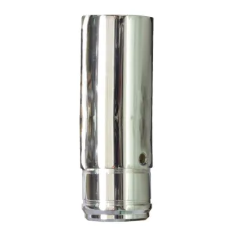 Custom Cycle +6 Inch Over Size 26 1/4 inches OAL 41mm Fork Tubes in Chrome Finish For 2000-2017 Softail (Excluding FXSB), 2000-2005 FXDWG, 1997-2005 FLT, 2006-2008 FLT Non-Fairing Models (T2003)